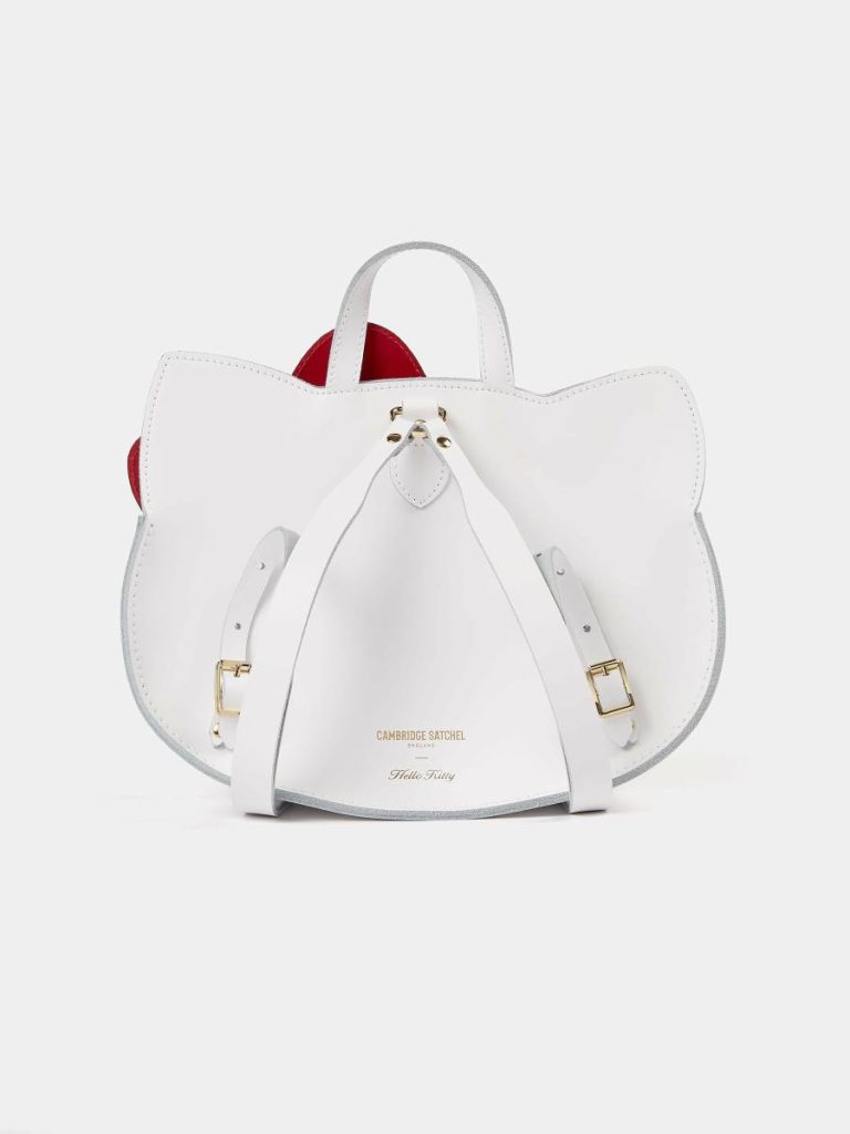 Backpacks Cambridge Satchel The Hello Kitty Face Backpack - Brilliant White Women - Image 5