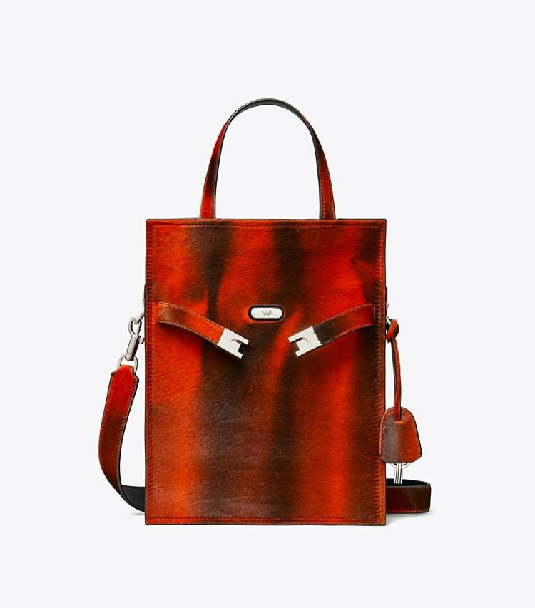 Bird Of Paradise Multi Tory Burch Shoulder Bags Women Small Lee Radziwill Calf Hair Shopper - Image 3
