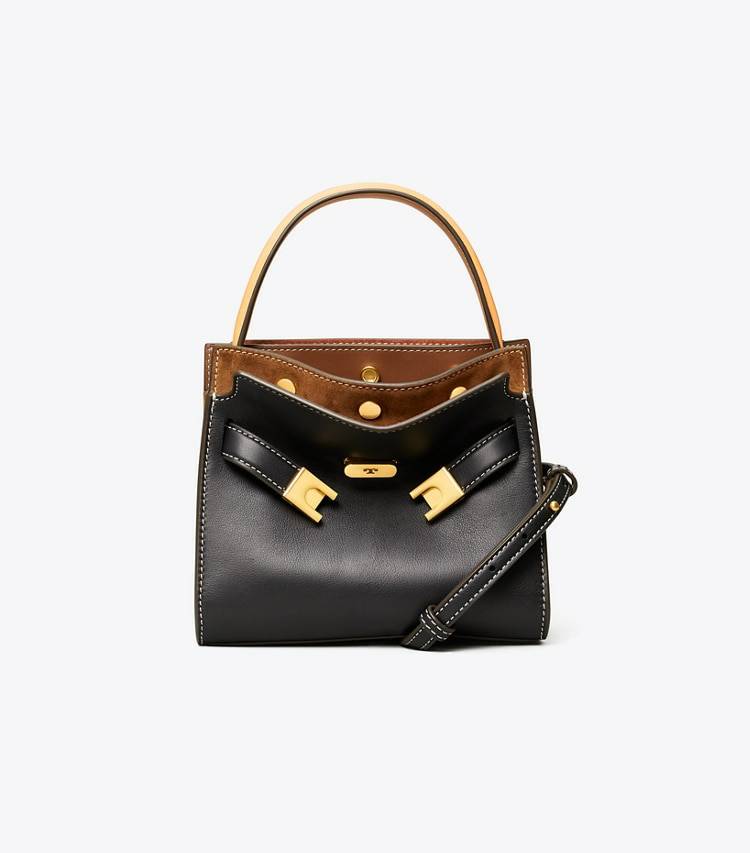 Black Crossbody Bags Tory Burch Petite Lee Radziwill Double Bag Women - Image 4