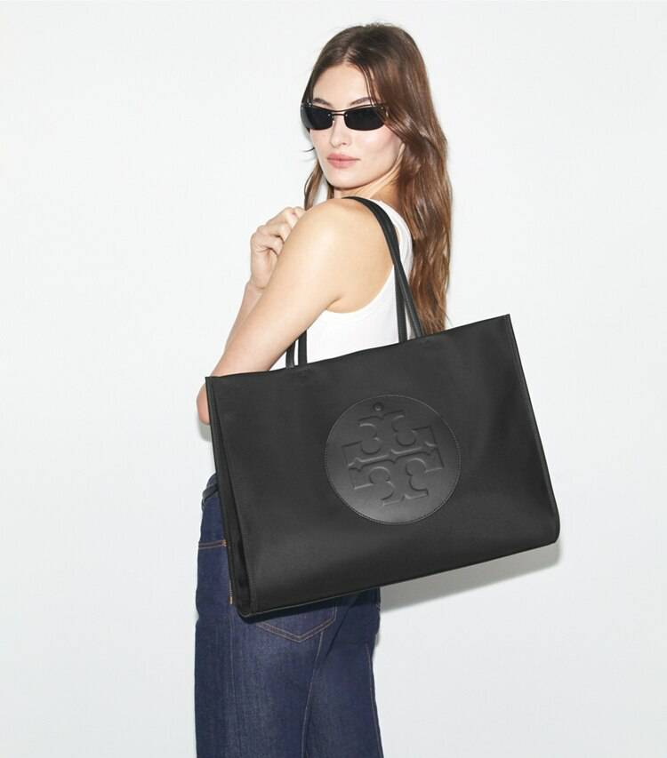 Black Ella Tote Tory Burch Women Tote Bags - Image 2