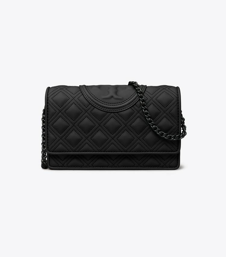 Black Fleming Matte Crossbody Women Mini Bags Tory Burch - Image 3