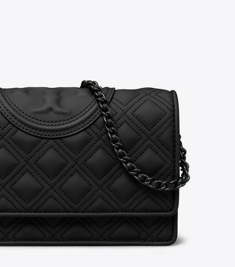 Black Fleming Matte Crossbody Women Mini Bags Tory Burch - Image 4