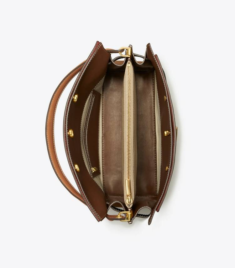 Black Lee Radziwill Double Bag Satchels Tory Burch Women - Image 5