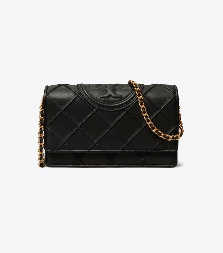 Black Mini Bags Tory Burch Women Fleming Soft Crossbody - Image 3