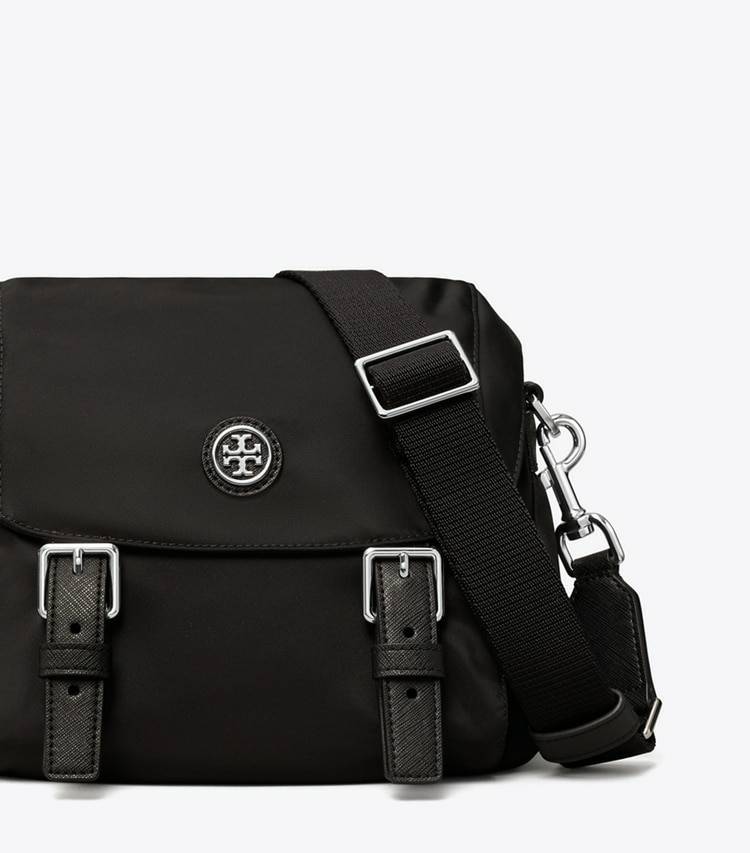 Black Nylon Small Messenger Women Tory Burch Crossbody Bags - Image 4