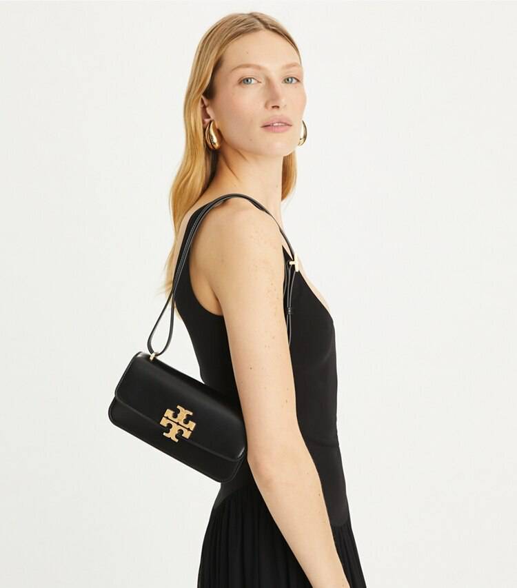 Black Small Eleanor Rectangular Bag Shoulder Bags Women Tory Burch - Image 3