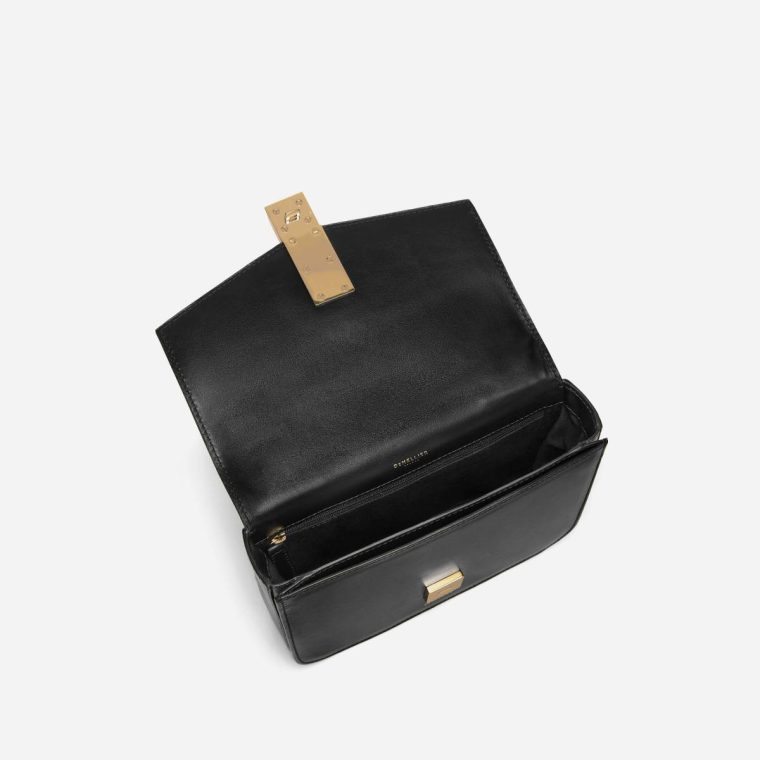 Black Smooth Demellier Crossbody Bags Women The Vancouver - Image 5