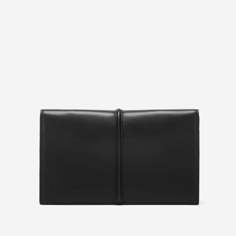 Black Smooth The Tokyo Clutch Demellier Clutches Women - Image 4