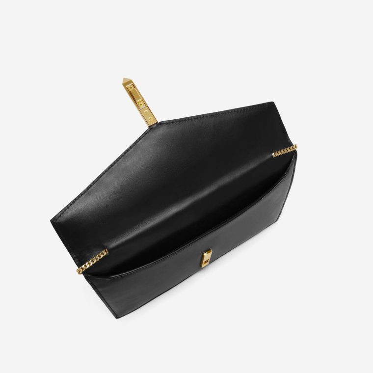 Black Smooth The Tokyo Clutch Demellier Clutches Women - Image 5