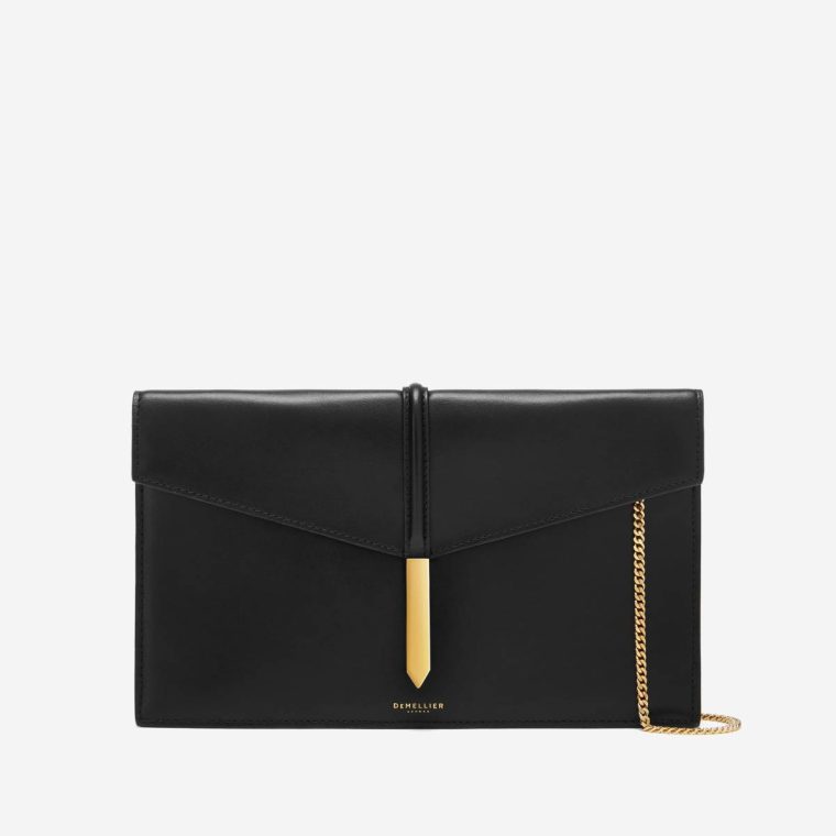 Black Smooth The Tokyo Clutch Demellier Clutches Women