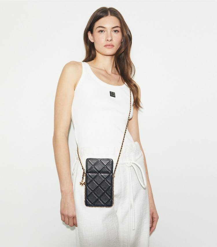 Black Tory Burch Mini Bags Women Fleming Phone Crossbody - Image 2