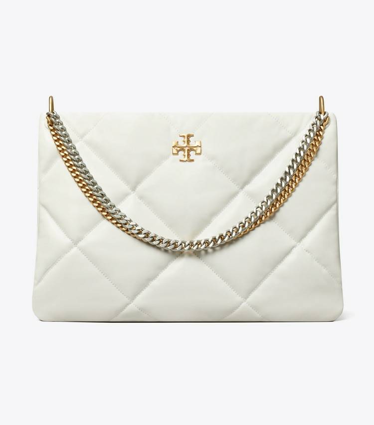 Blanc Kira Diamond Quilt Shoulder Bag Tory Burch Shoulder Bags Women - Image 4