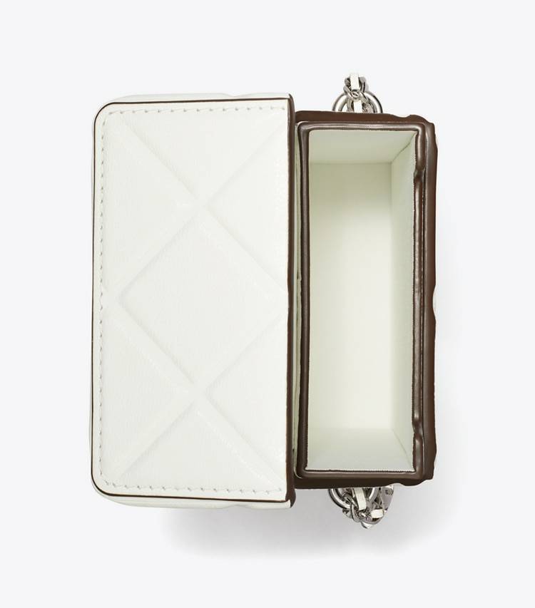 Blanc Mini Bags Tory Burch Women Fleming Phone Crossbody - Image 5