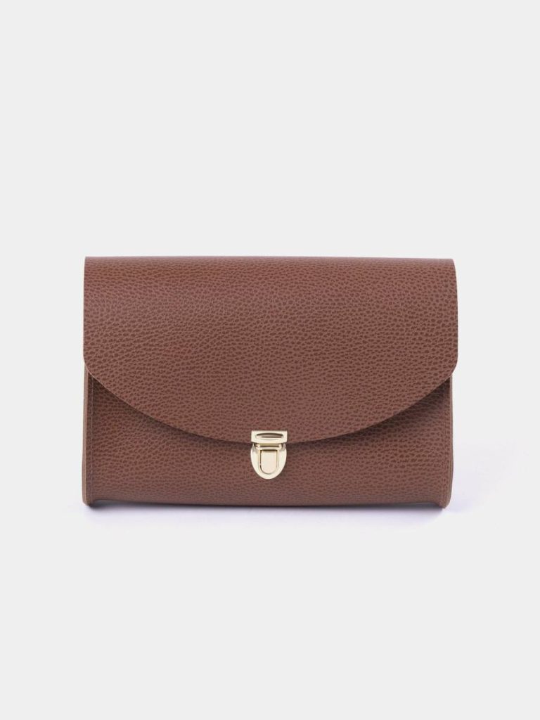 Cambridge Satchel Crossbody Women The Large Pushlock - Bay Celtic Grain