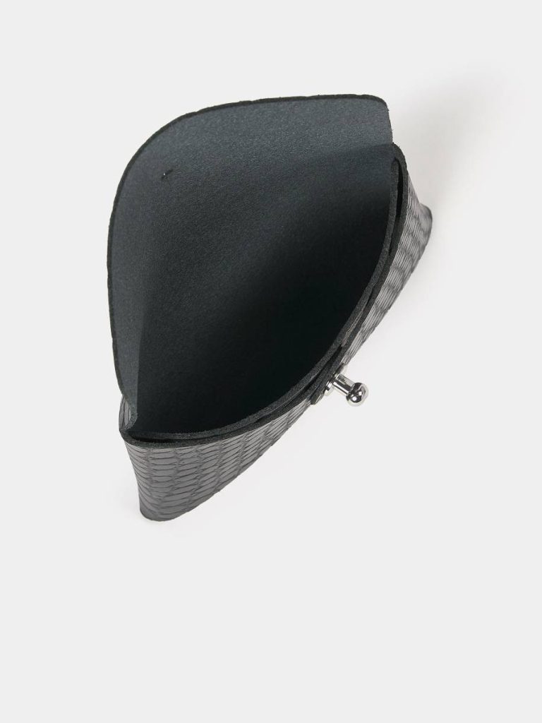 Cambridge Satchel Crossbody Women The Mini Purse - Black Croc - Image 3