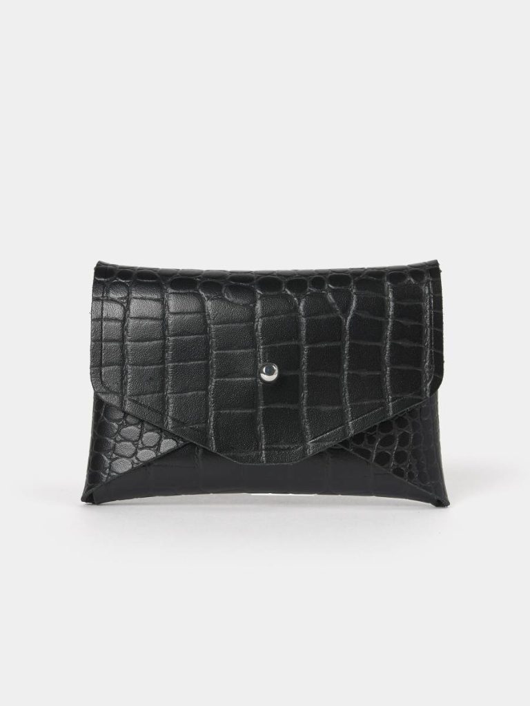 Cambridge Satchel Crossbody Women The Mini Purse - Black Croc