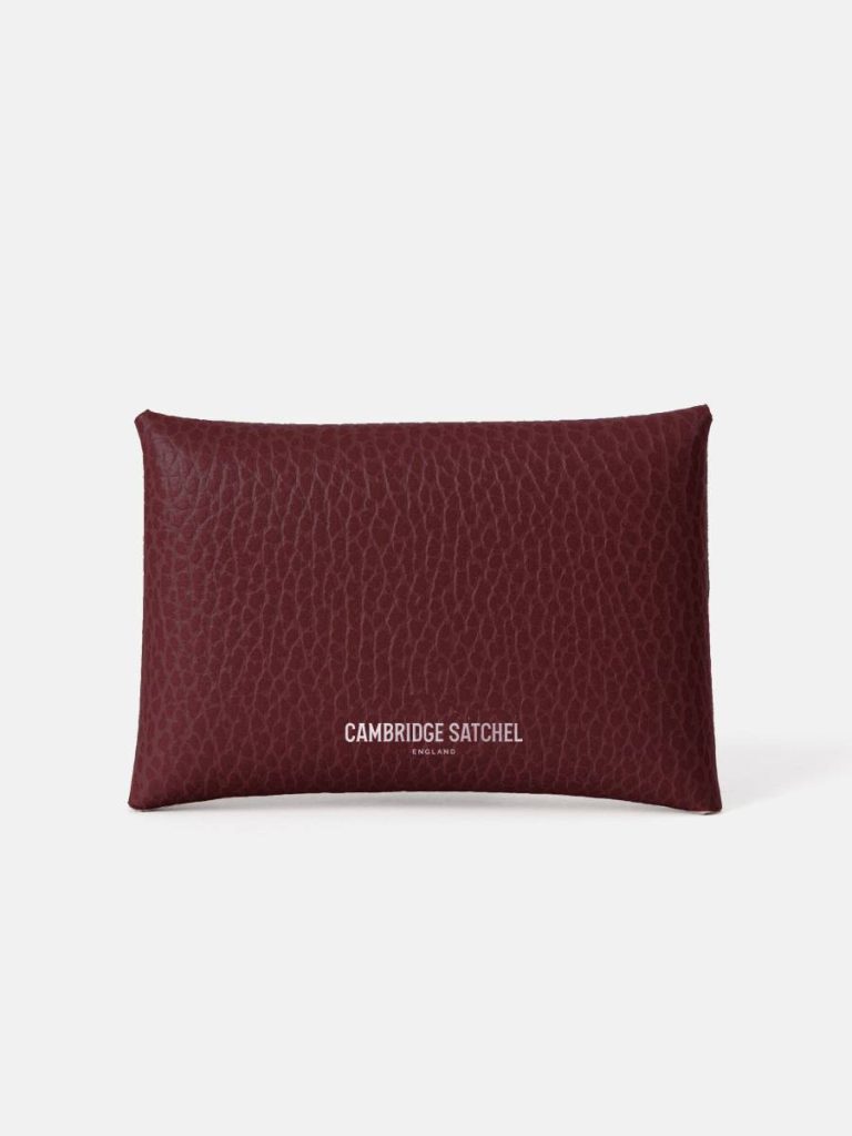 Cambridge Satchel Crossbody Women The Mini Purse - Oxblood Celtic Grain - Image 2