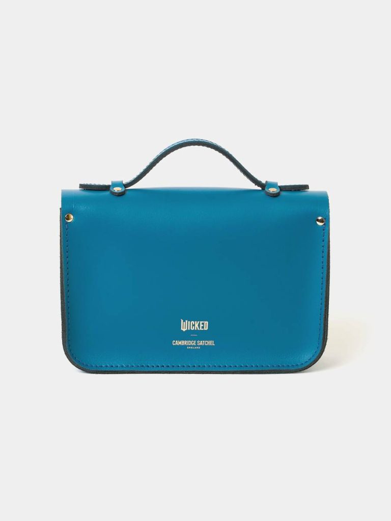 Cambridge Satchel Satchels The Mini - Shiz Blue With Bi-Colour Twisted Strap Women - Image 4