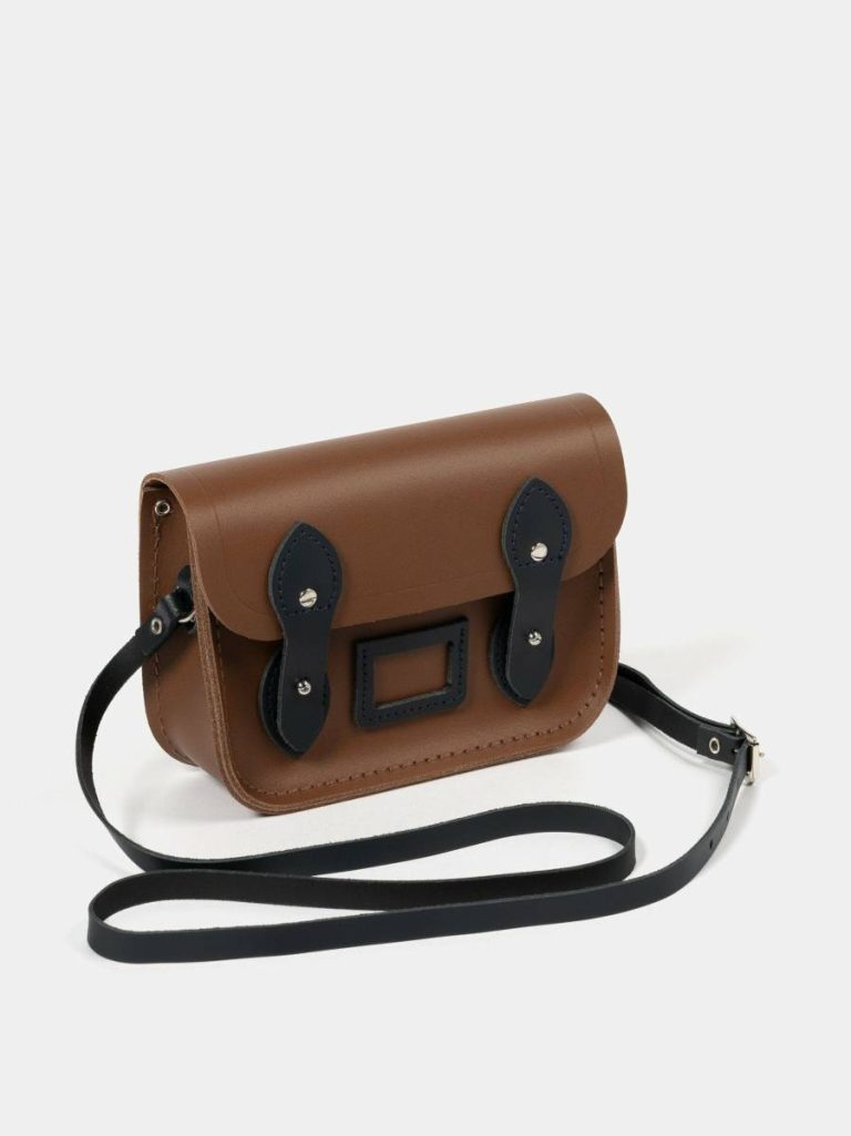 Cambridge Satchel Small Bags Women The Tiny - Vintage & Navy - Image 2