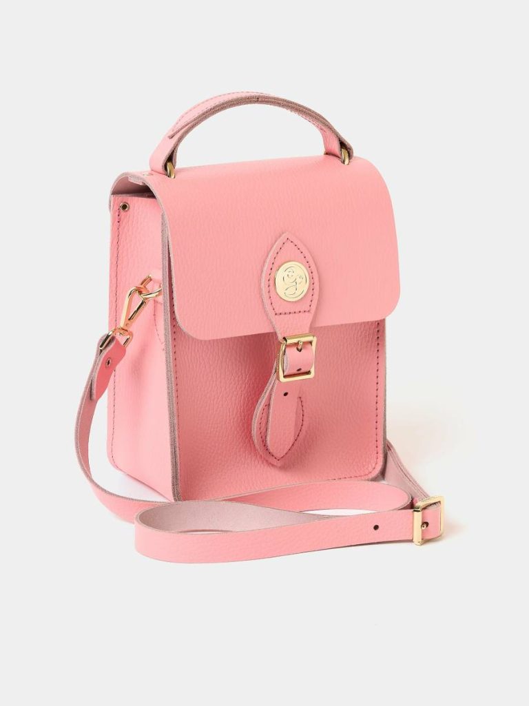 Cambridge Satchel The Binocular Bag - Popular Pink Celtic With 'G' Plate Women Crossbody - Image 3
