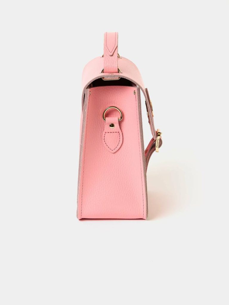 Cambridge Satchel The Binocular Bag - Popular Pink Celtic With 'G' Plate Women Crossbody - Image 4