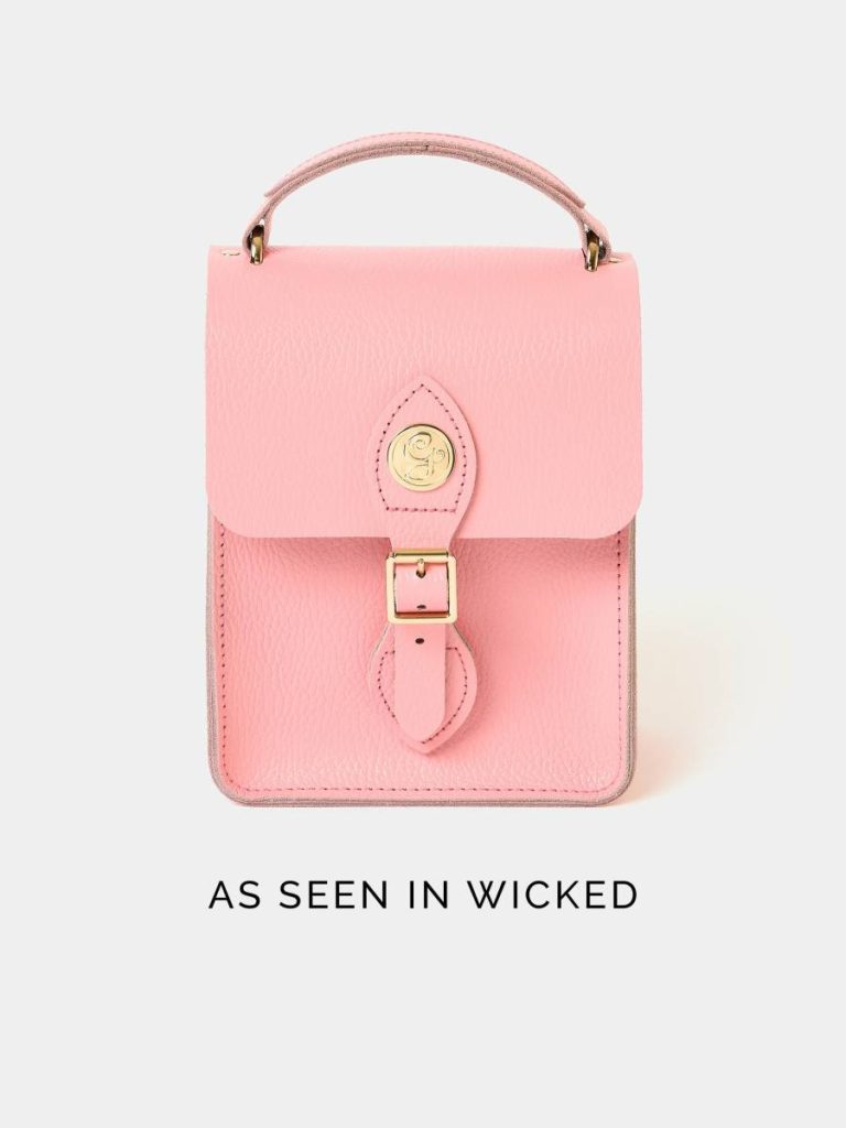 Cambridge Satchel The Binocular Bag - Popular Pink Celtic With 'G' Plate Women Crossbody