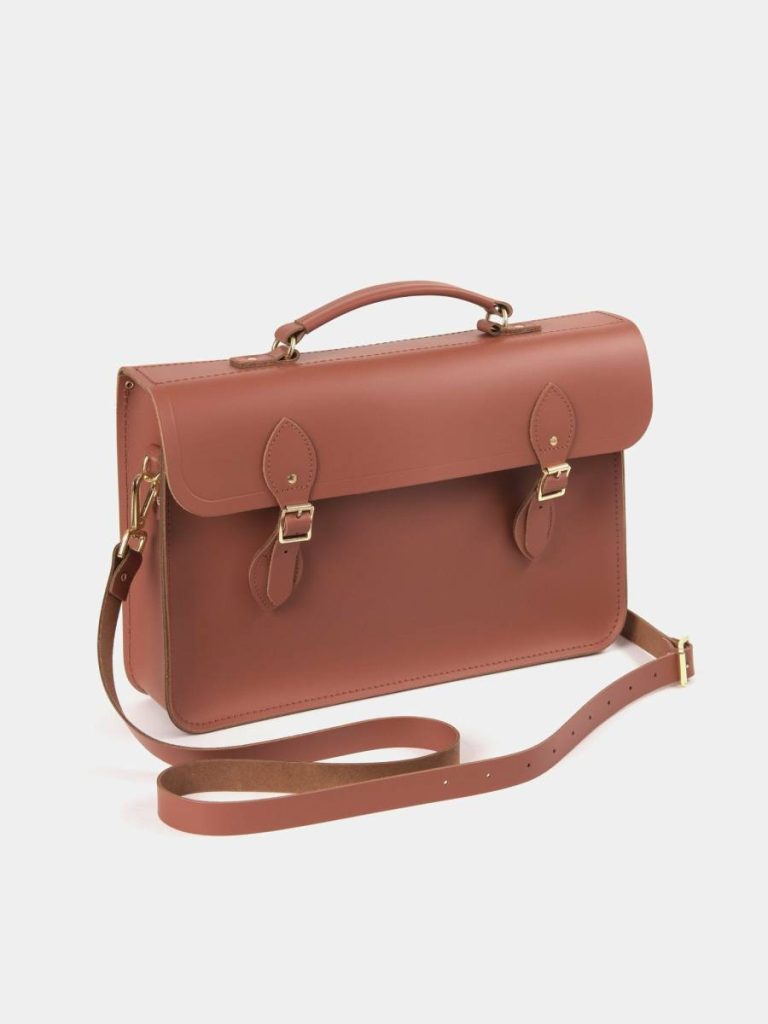 Cambridge Satchel The Briefcase - Conker Briefcases Women - Image 2