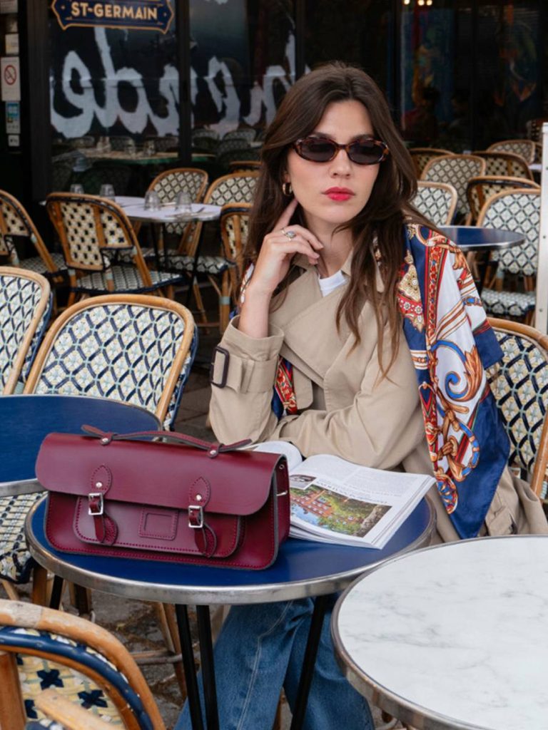 Cambridge Satchel The Long Satchel - Oxblood Satchels Women - Image 2