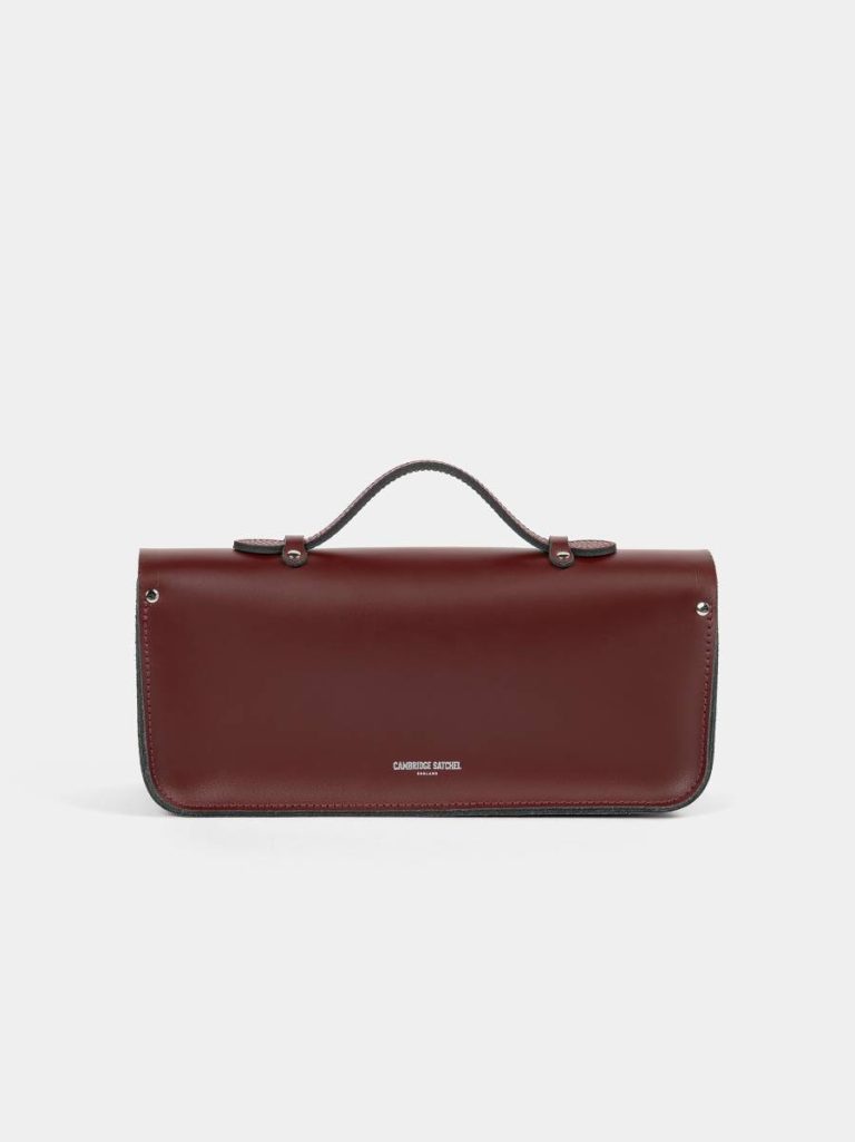 Cambridge Satchel The Long Satchel - Oxblood Satchels Women - Image 4