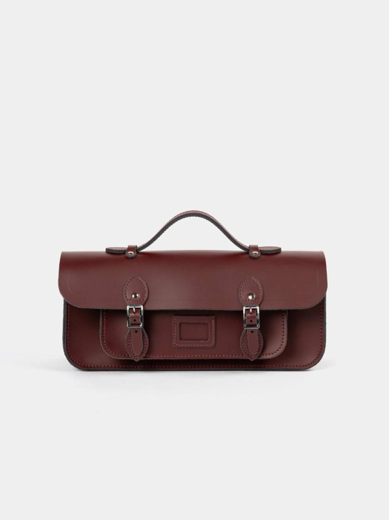 Cambridge Satchel The Long Satchel - Oxblood Satchels Women