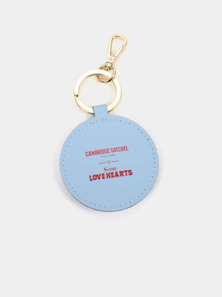 Cambridge Satchel The Love Hearts Charm - Love Hearts Berry Blue Crossbody Women - Image 3