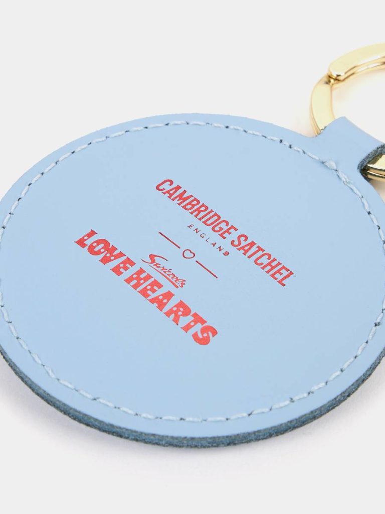 Cambridge Satchel The Love Hearts Charm - Love Hearts Berry Blue Crossbody Women - Image 4