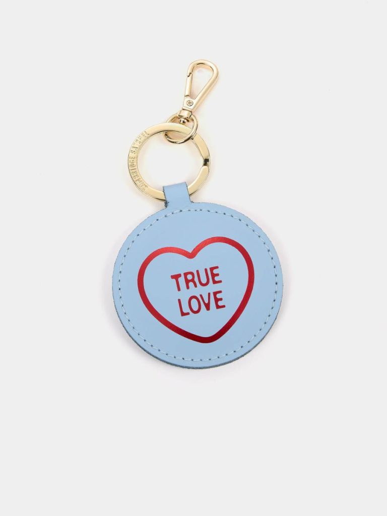 Cambridge Satchel The Love Hearts Charm - Love Hearts Berry Blue Crossbody Women