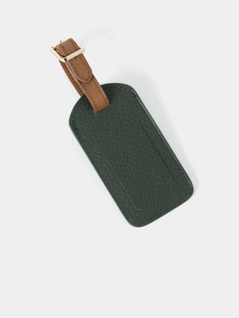 Cambridge Satchel The Luggage Tag - Ivy Calf Grain & Havana Calf Grain Small Goods Women