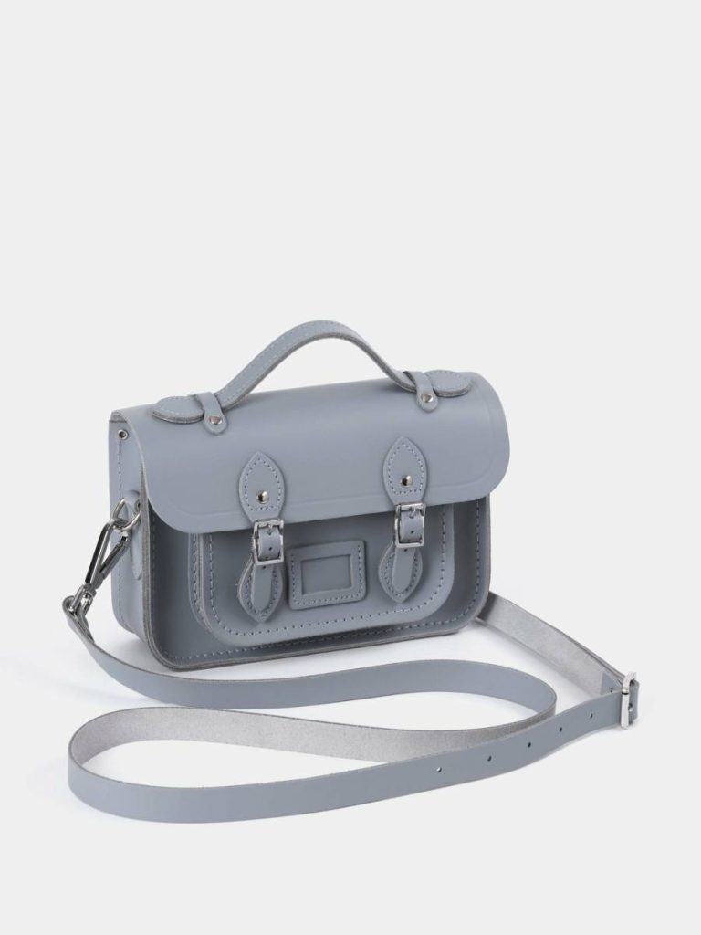 Cambridge Satchel The Mini - French Grey Satchels Women - Image 2