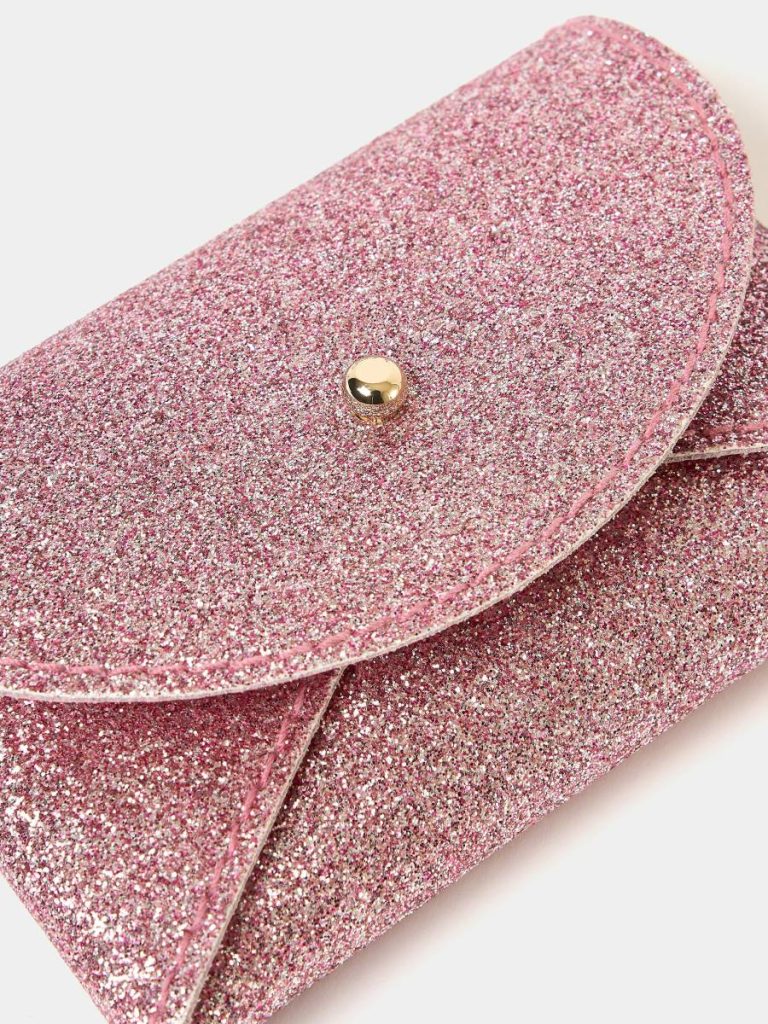 Cambridge Satchel The Mini Purse - Popular Pink Celtic With Pink Glitter Crossbody Women - Image 3