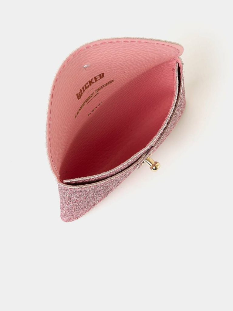 Cambridge Satchel The Mini Purse - Popular Pink Celtic With Pink Glitter Crossbody Women - Image 4