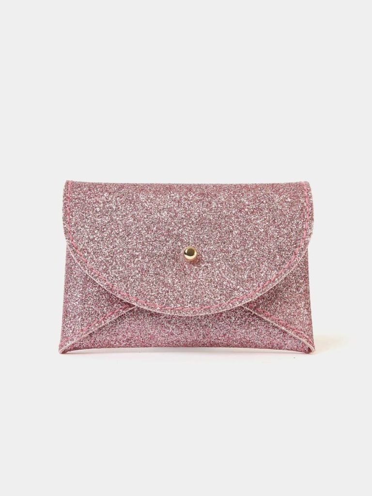 Cambridge Satchel The Mini Purse - Popular Pink Celtic With Pink Glitter Crossbody Women