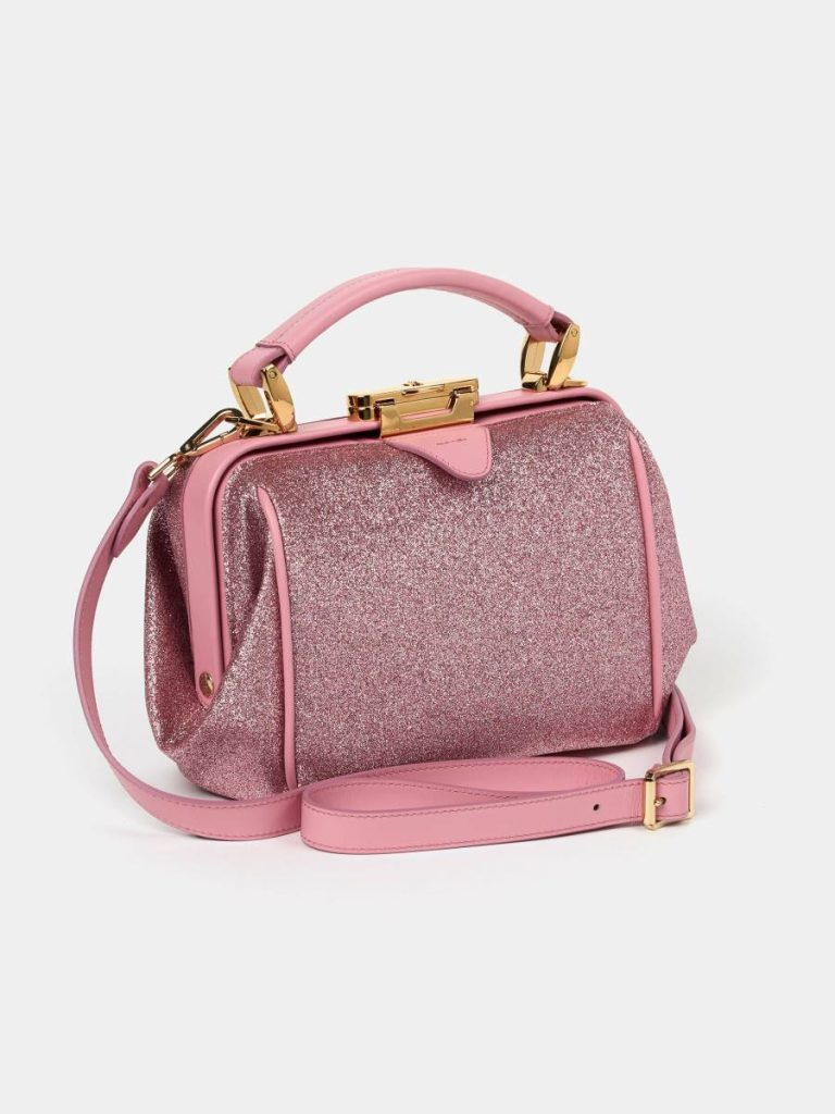 Cambridge Satchel The Mini Sophie - Pink Glitter Women Handbags - Image 3