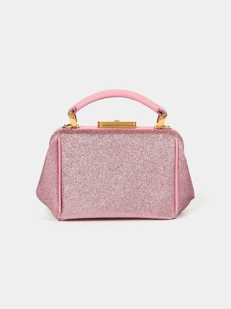 Cambridge Satchel The Mini Sophie - Pink Glitter Women Handbags - Image 4