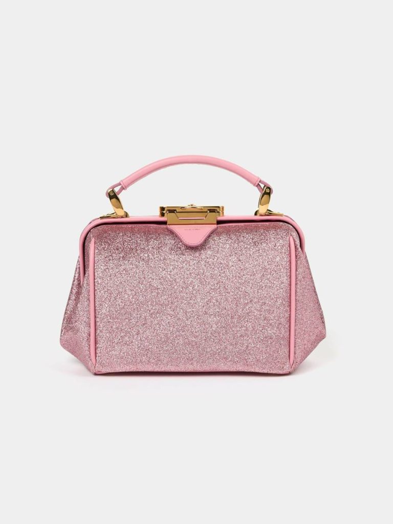 Cambridge Satchel The Mini Sophie - Pink Glitter Women Handbags