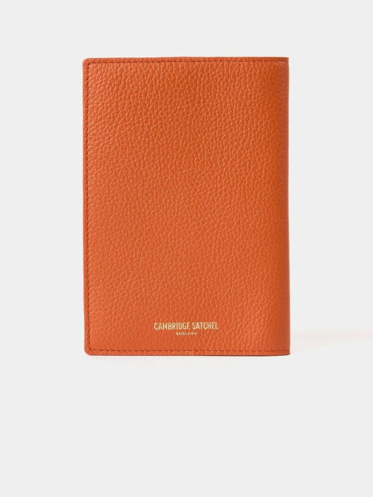 Cambridge Satchel The Passport Cover - Ochre Madras Grain With Tartan Women Crossbody - Image 3