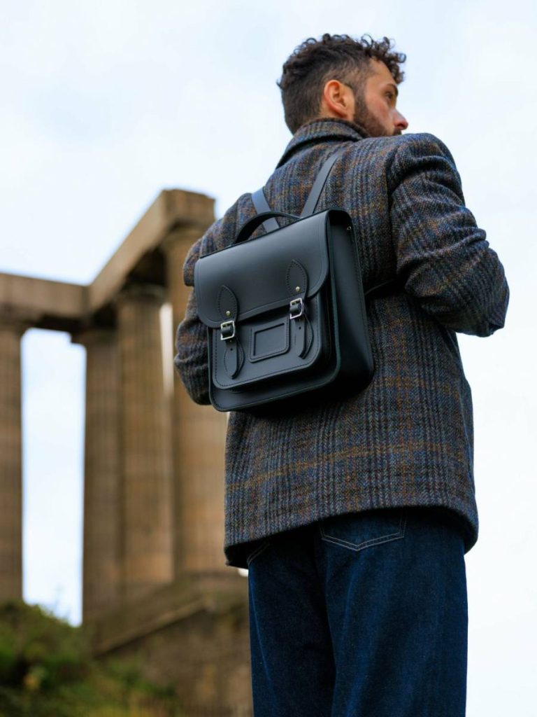 Cambridge Satchel The Small Portrait Backpack - Black Backpacks Women - Image 3