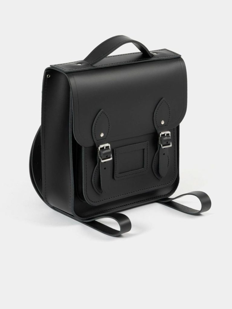 Cambridge Satchel The Small Portrait Backpack - Black Backpacks Women - Image 4