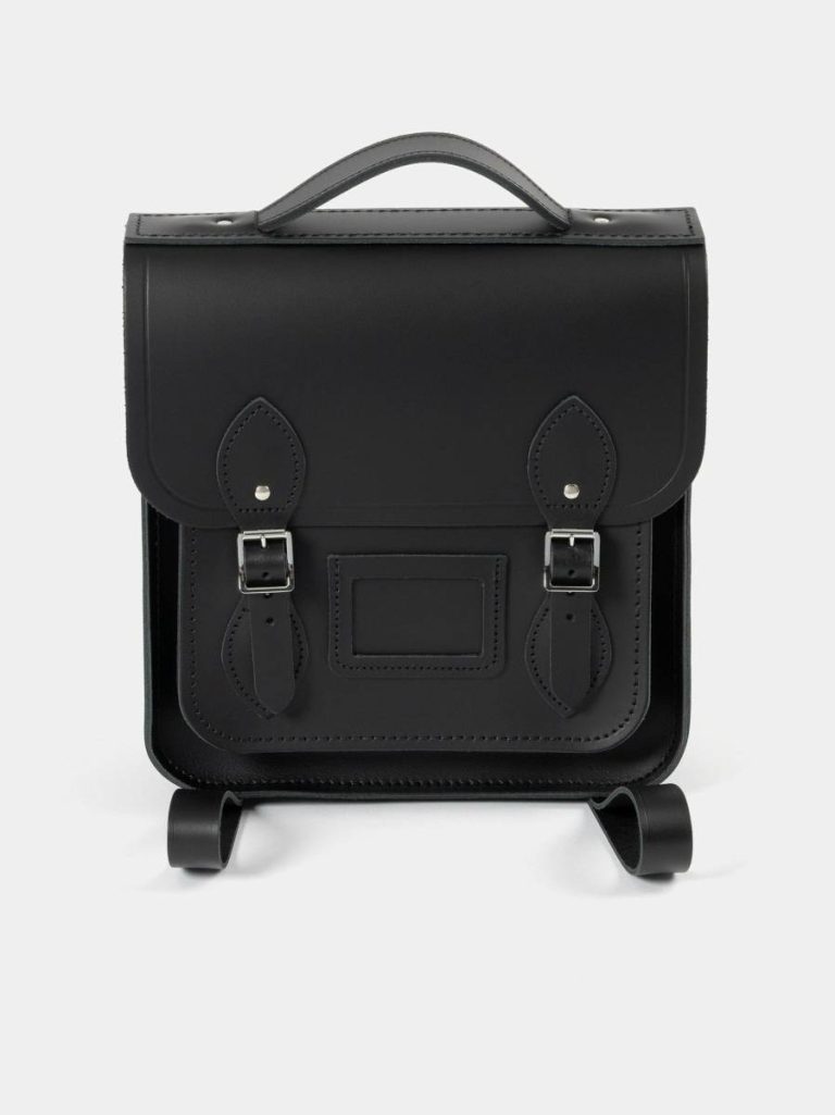 Cambridge Satchel The Small Portrait Backpack - Black Backpacks Women