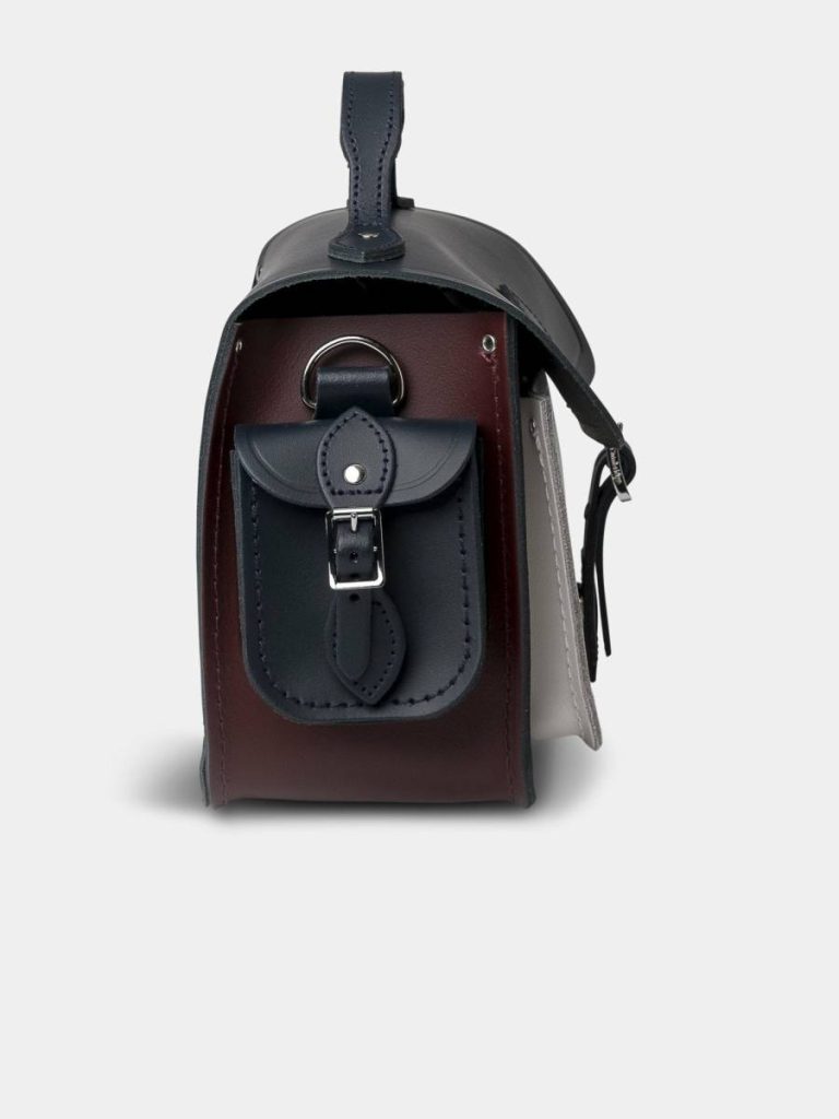 Cambridge Satchel The Traveller -Clay, Oxblood & Navy Crossbody Women - Image 2