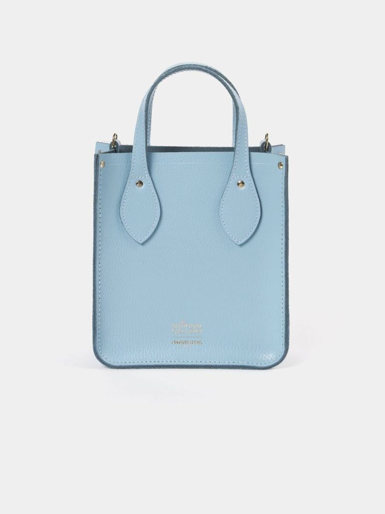 Cambridge Satchel Tote Bags The Mini Tote - Delphinium With A Wheatfield Women - Image 3