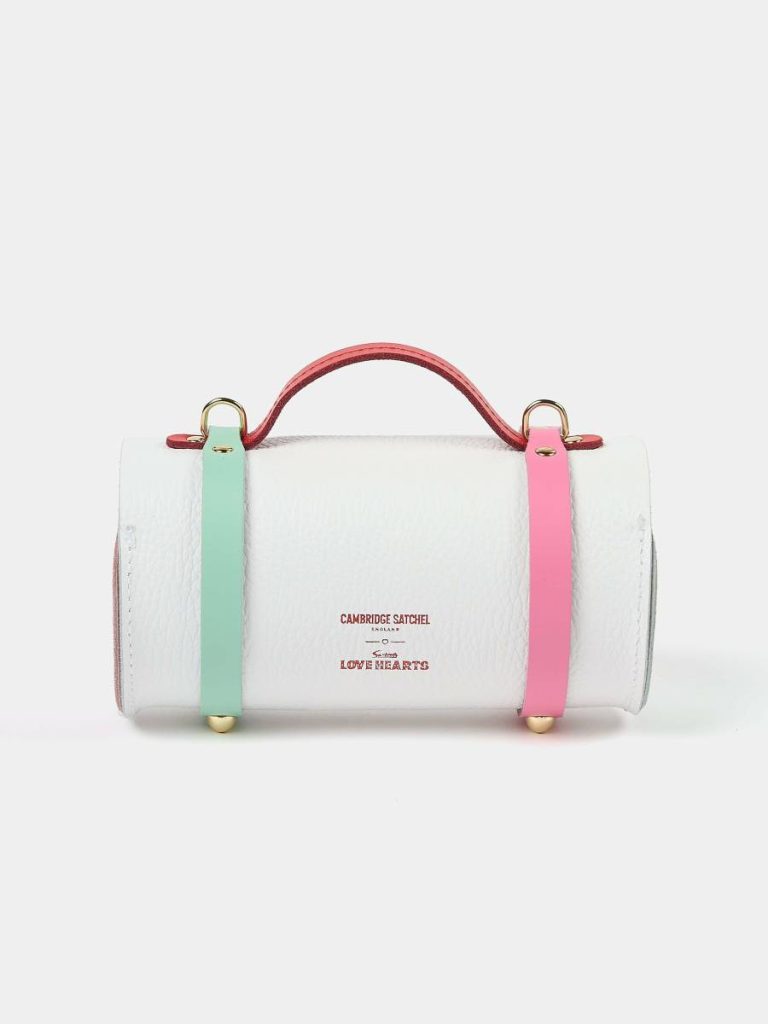 Cambridge Satchel Women Crossbody The Micro-Wide Bowls Bag- Love Hearts Sugar Celtic Grain - Image 4