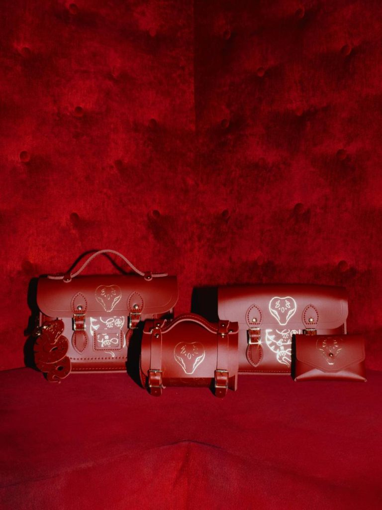 Cambridge Satchel Women Crossbody The Snake Charm - Year Of The Snake Red - Image 2