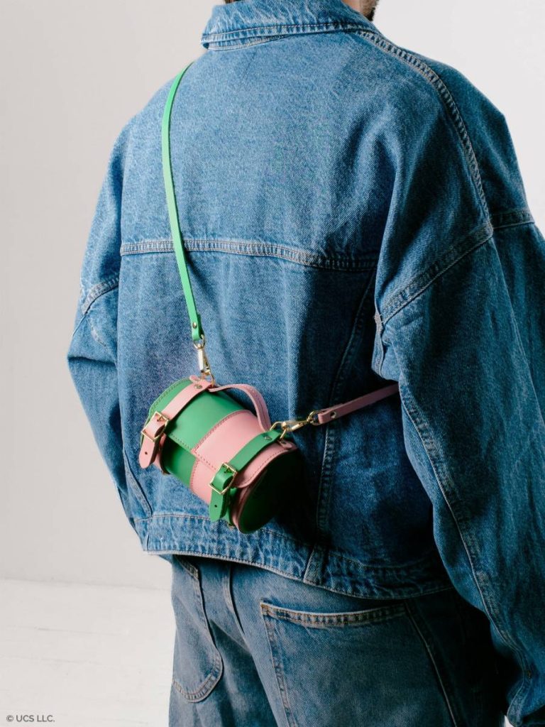 Cambridge Satchel Women The Micro Bowls Bag - Wicked Green And Popular Pink Crossbody - Image 2
